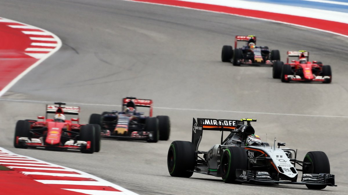 Sergio Pérez v Austinu