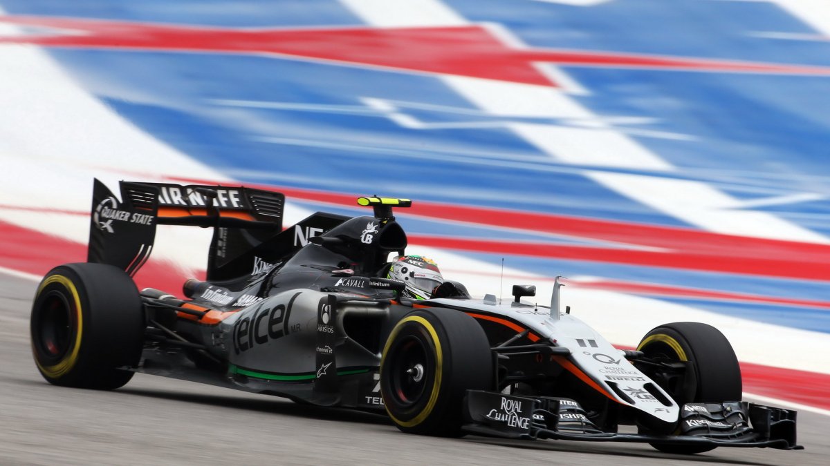 Sergio Pérez v Austinu