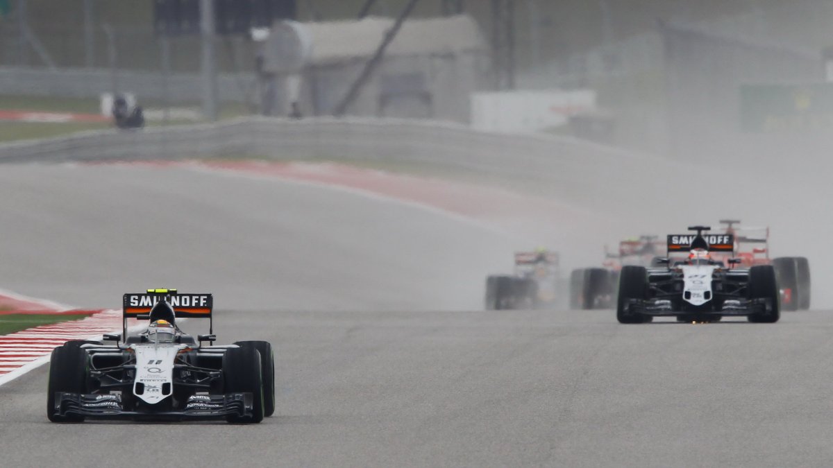 Sergio Pérez v Austinu