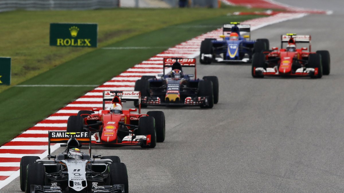 Sergio Pérez v Austinu