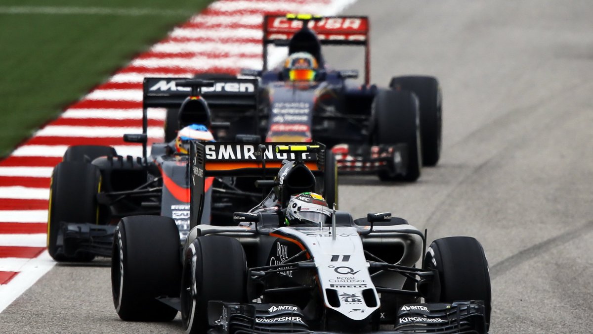 Sergio Pérez v Austinu