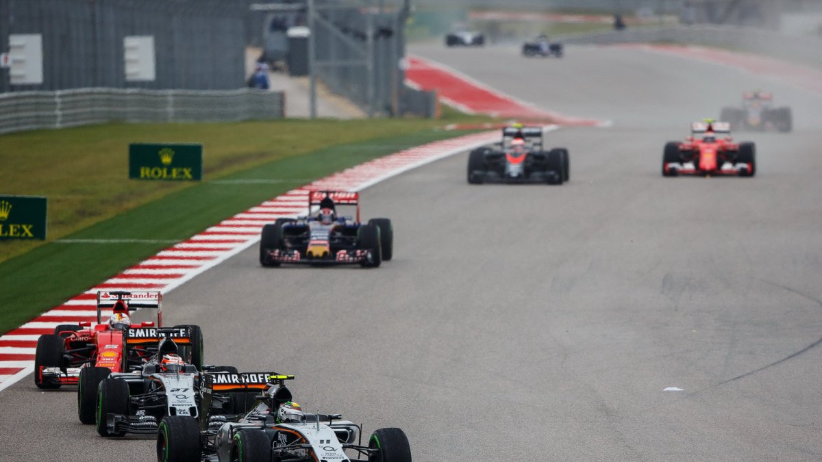 Sergio Pérez v Austinu