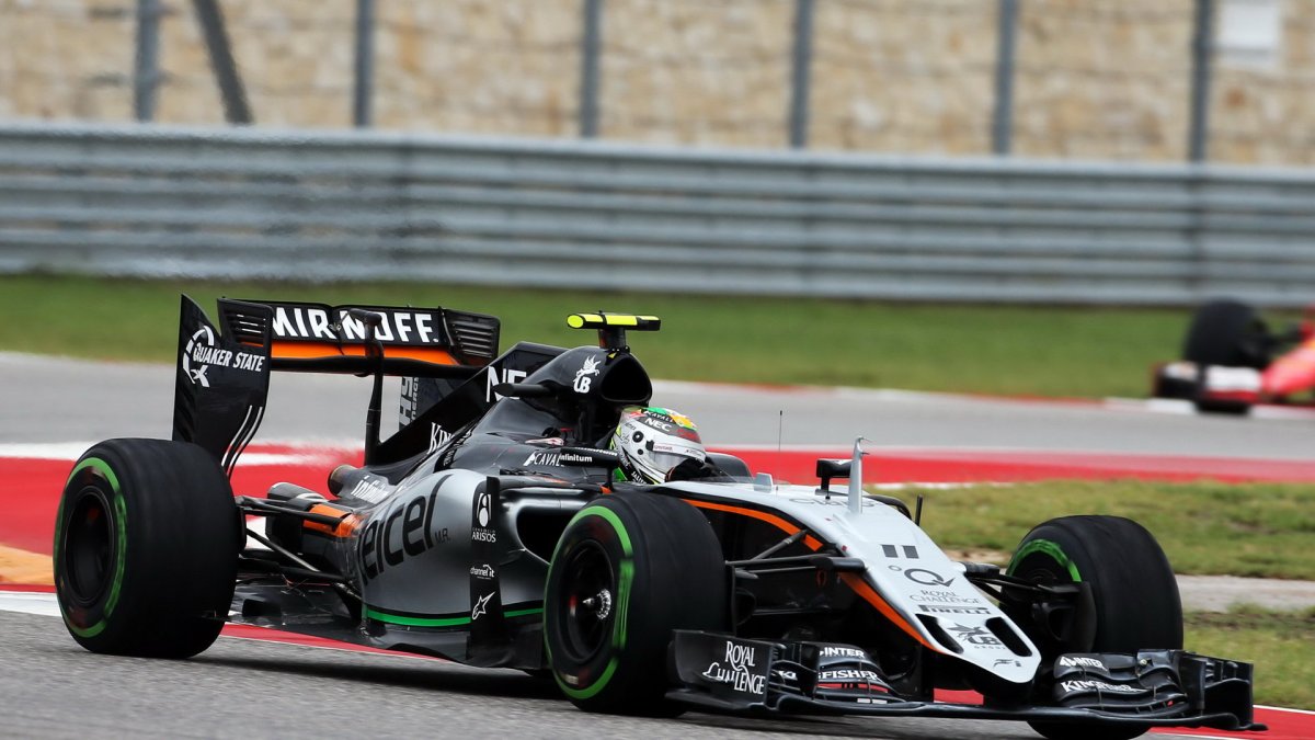 Sergio Pérez v Austinu