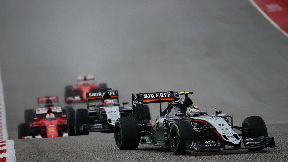 Sergio Pérez v Austinu