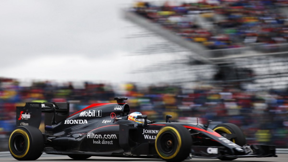 Fernando Alonso v Austinu