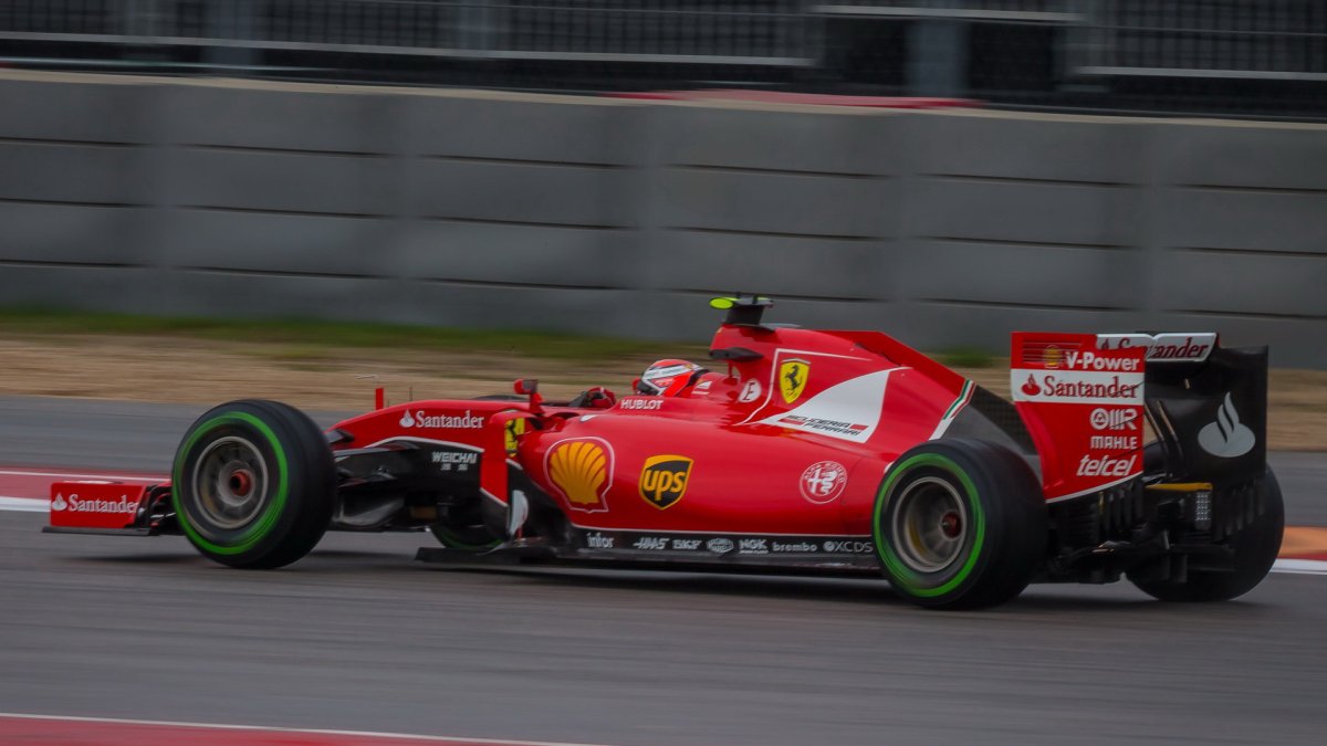 Kimi Räikkönen v Austinu