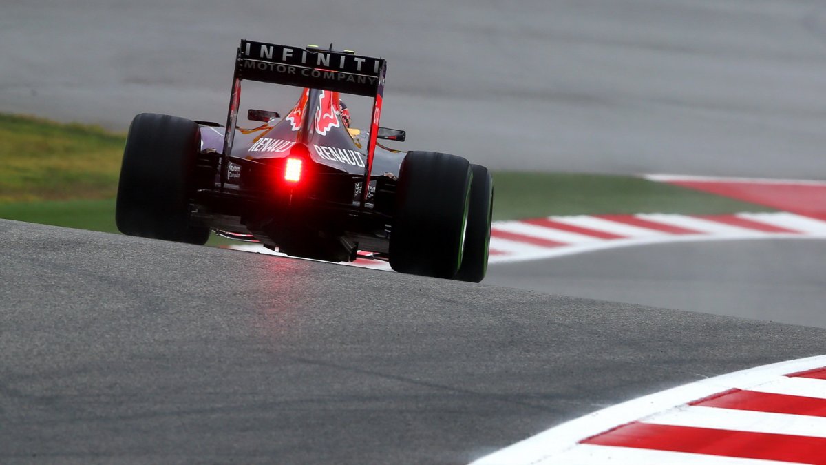 Daniil Kvjat v Austinu