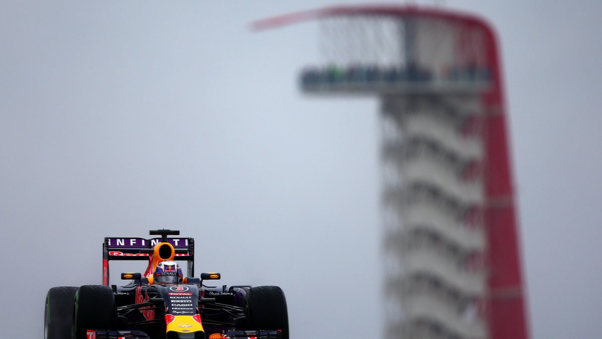 Daniel Ricciardo v Austinu
