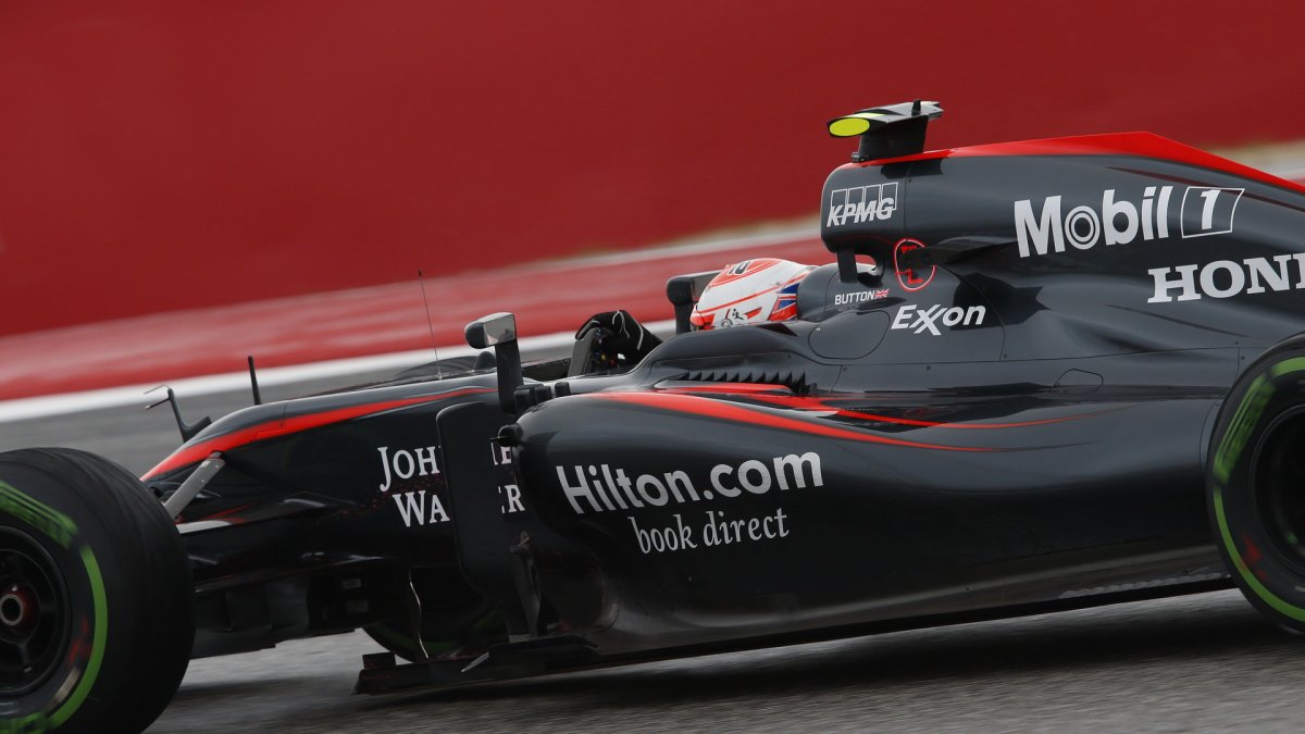 Jenson Button v Austinu