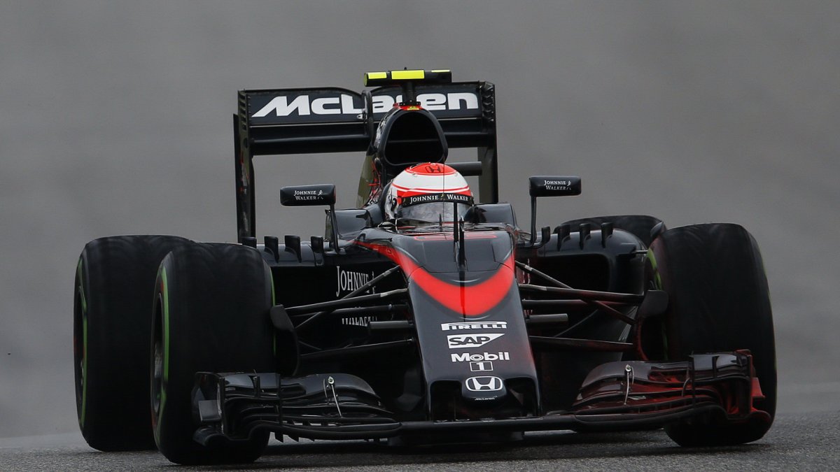 Jenson Button v Austinu