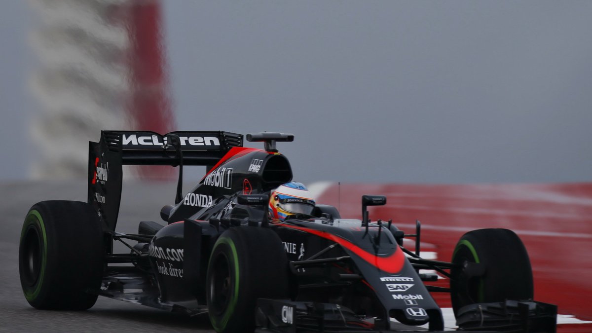 Fernando Alonso v Austinu