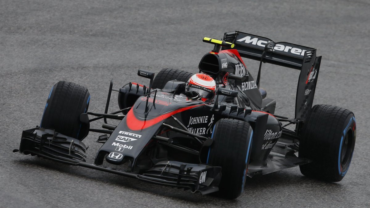 Jenson Button v Austinu