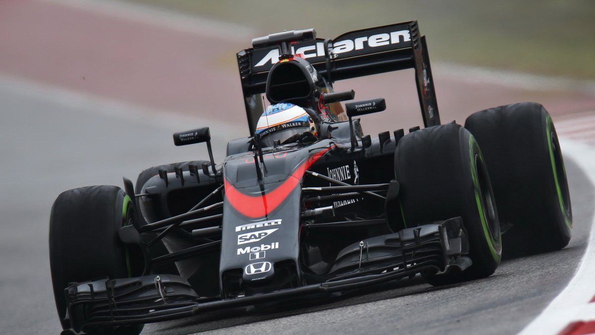 Fernando Alonso v Austinu