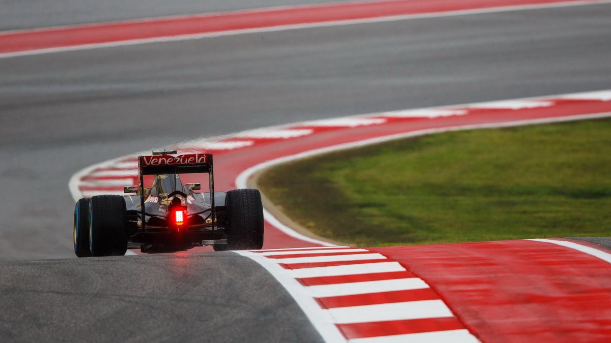 Romain Grosjean v Austinu