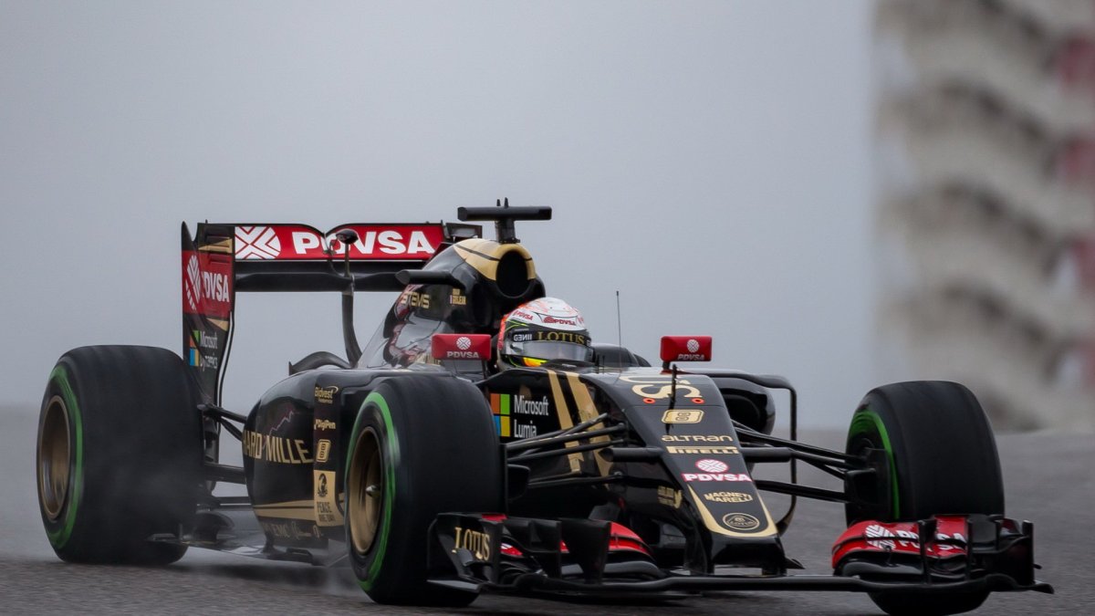 Romain Grosjean v Austinu