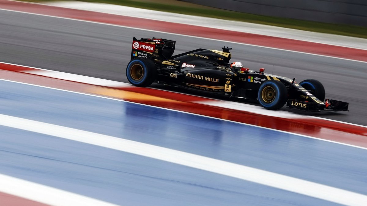 Romain Grosjean v Austinu