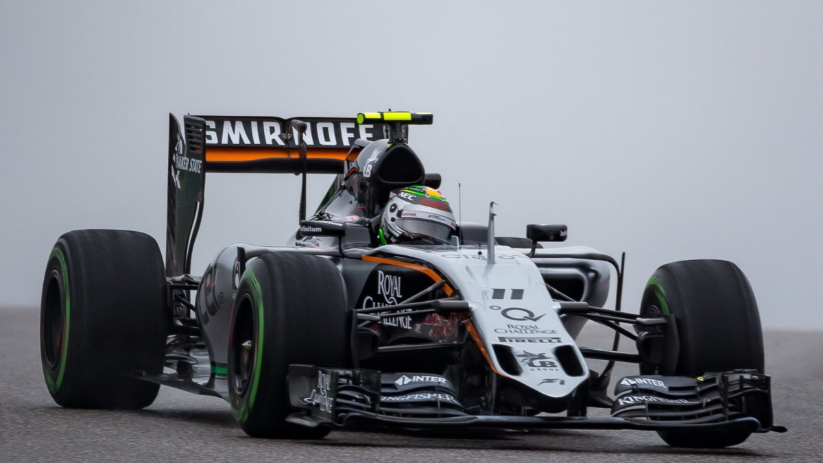 Sergio Pérez v Austinu