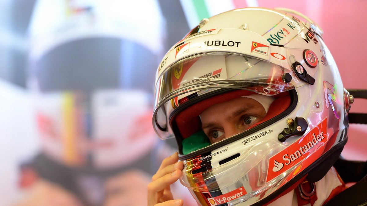 Sebastian Vettel v Austinu