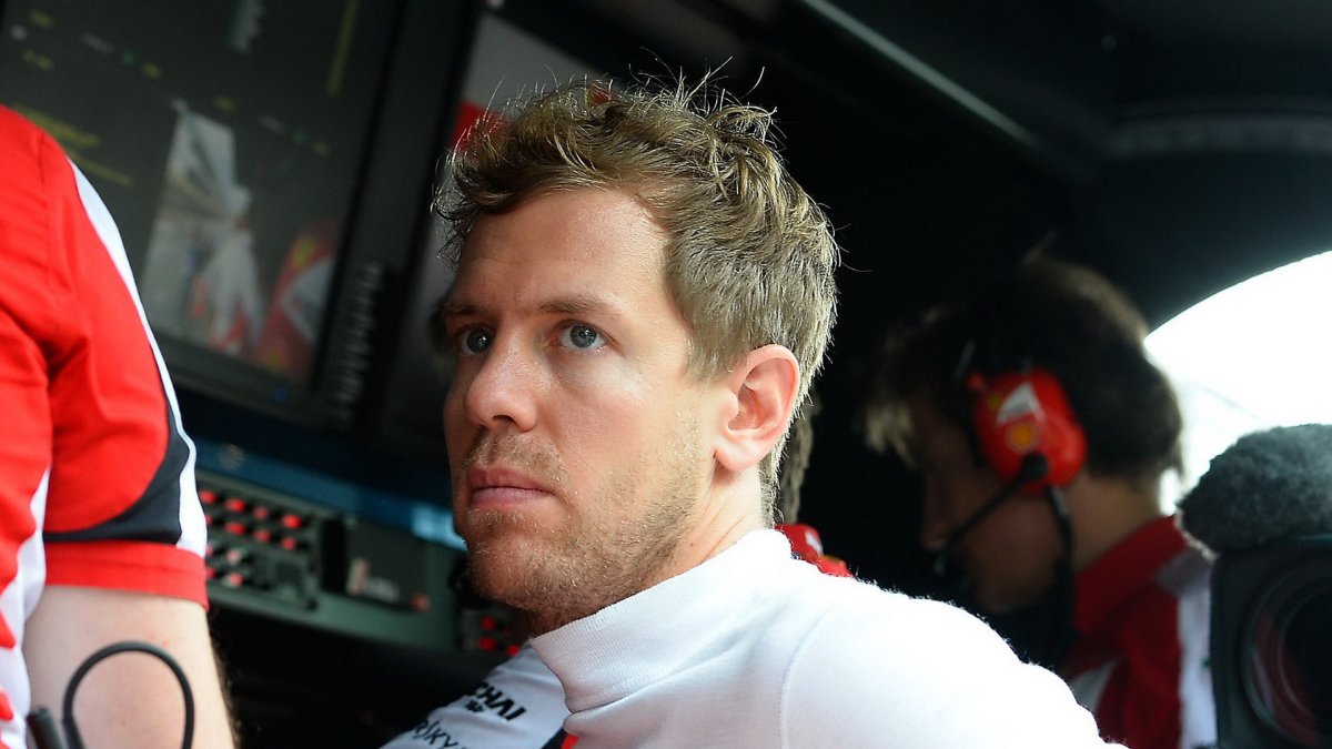 Sebastian Vettel v Austinu