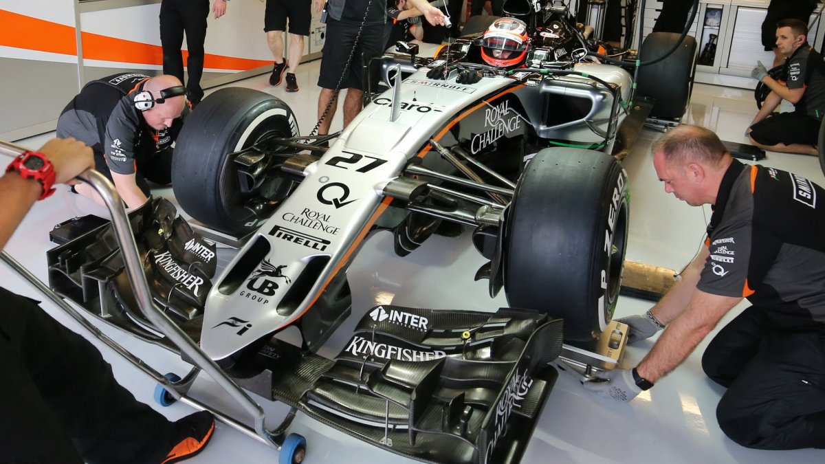 Nico Hülkenberg v Austinu