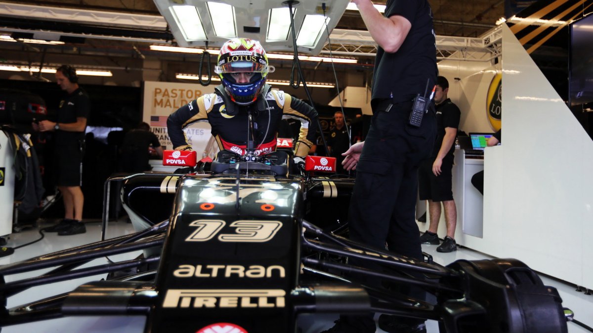 Pastor Maldonado v Austinu