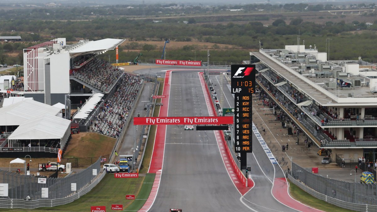 Romain Grosjean v Austinu