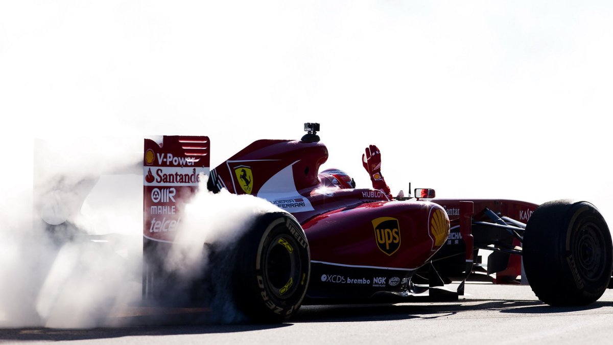 Kimi Räikkönen při Finali Mondiali