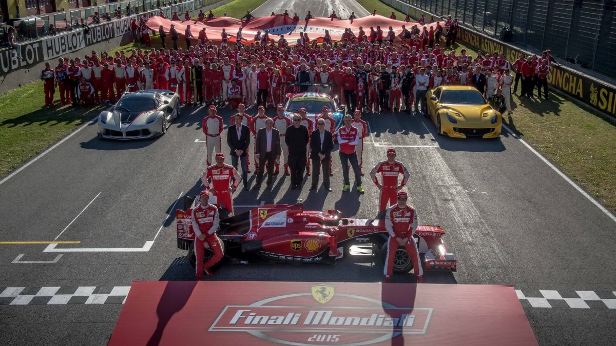Ferrari při Finali Mondiali