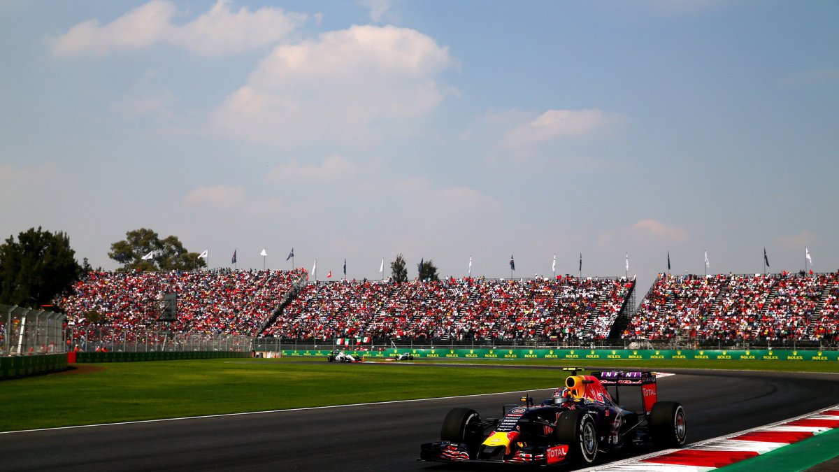 Daniil Kvjat v Mexiku