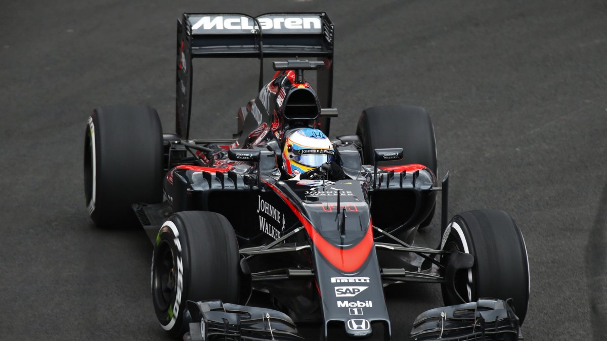 Fernando Alonso v Mexiku