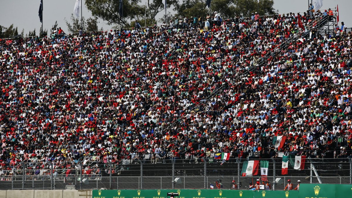 Jenson Button v Mexiku