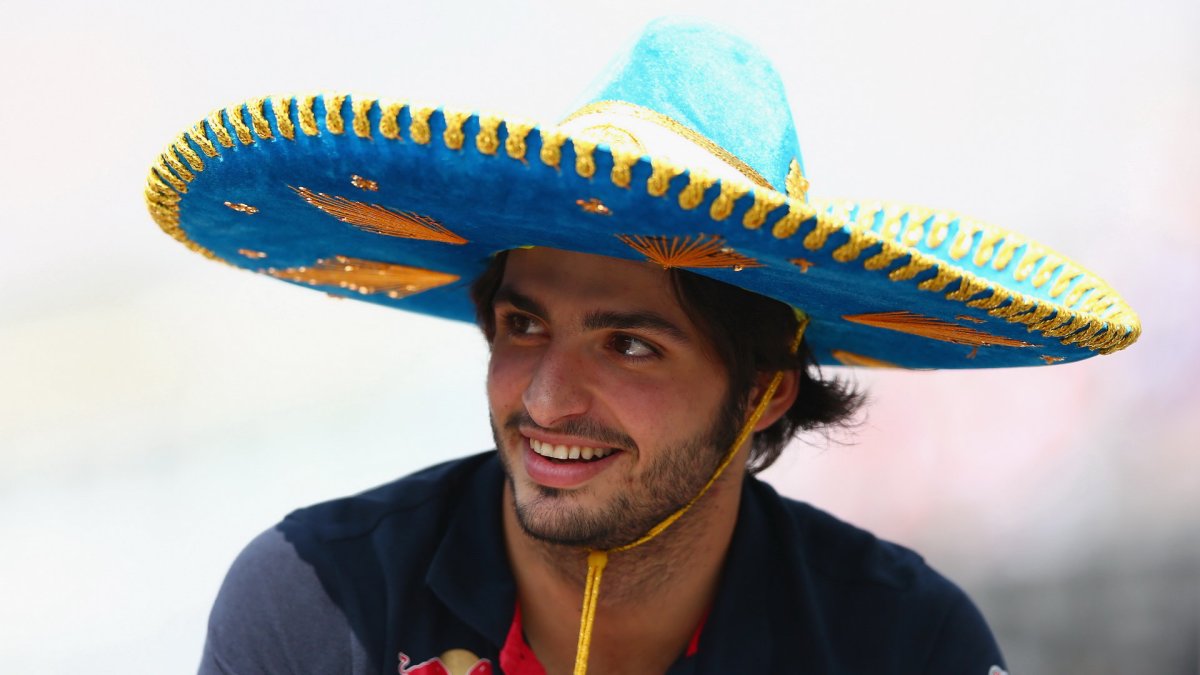 Carlos Sainz v Mexiku