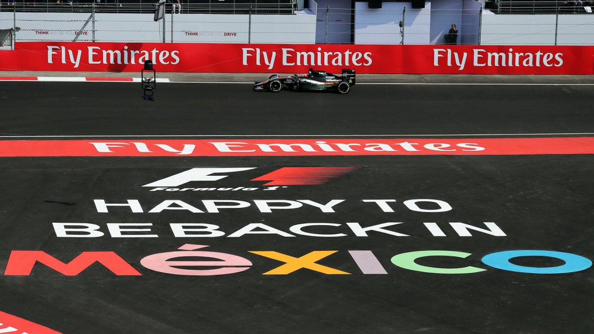 Nico Hülkenberg v Mexiku