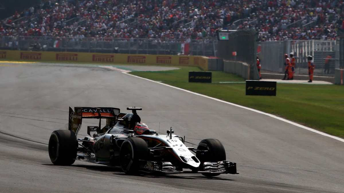 Nico Hülkenberg v Mexiku