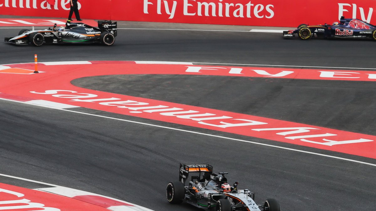 Nico Hülkenberg v Mexiku