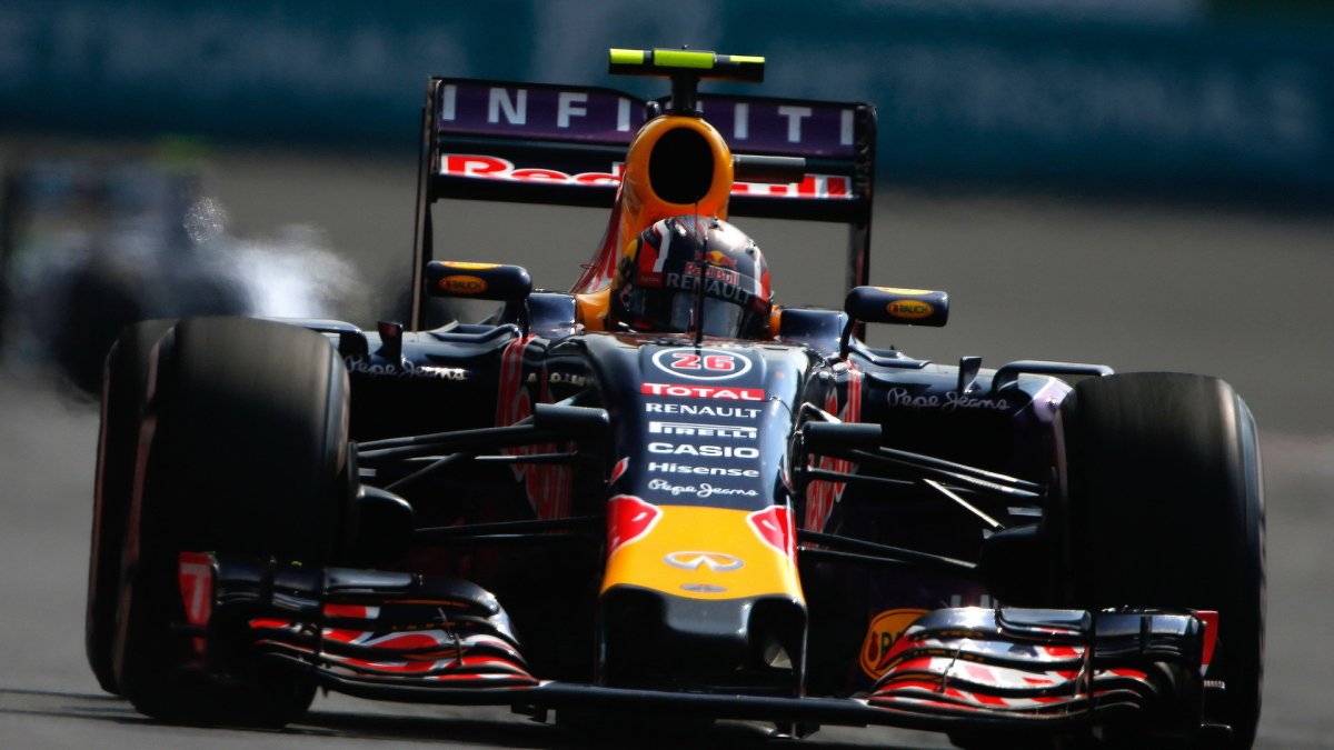 Daniil Kvjat v Mexiku