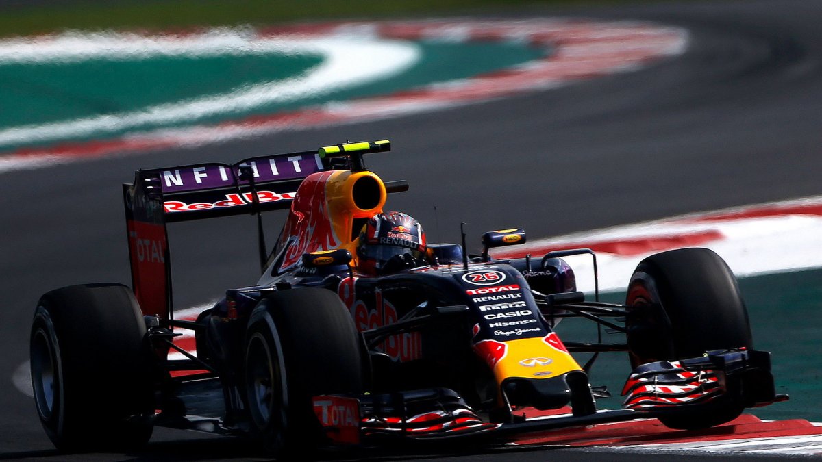 Daniil Kvjat v Mexiku