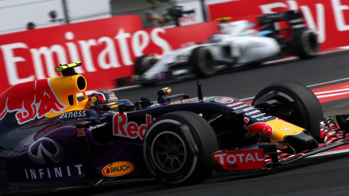 Daniil Kvjat v Mexiku