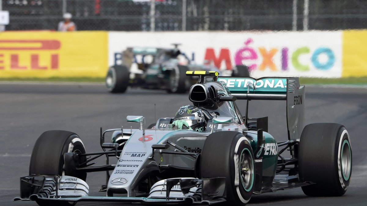 Nico Rosberg v Mexiku