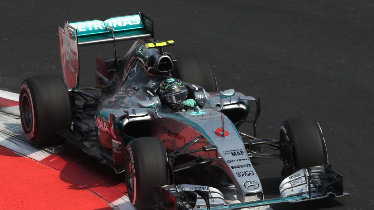 Nico Rosberg v Mexiku