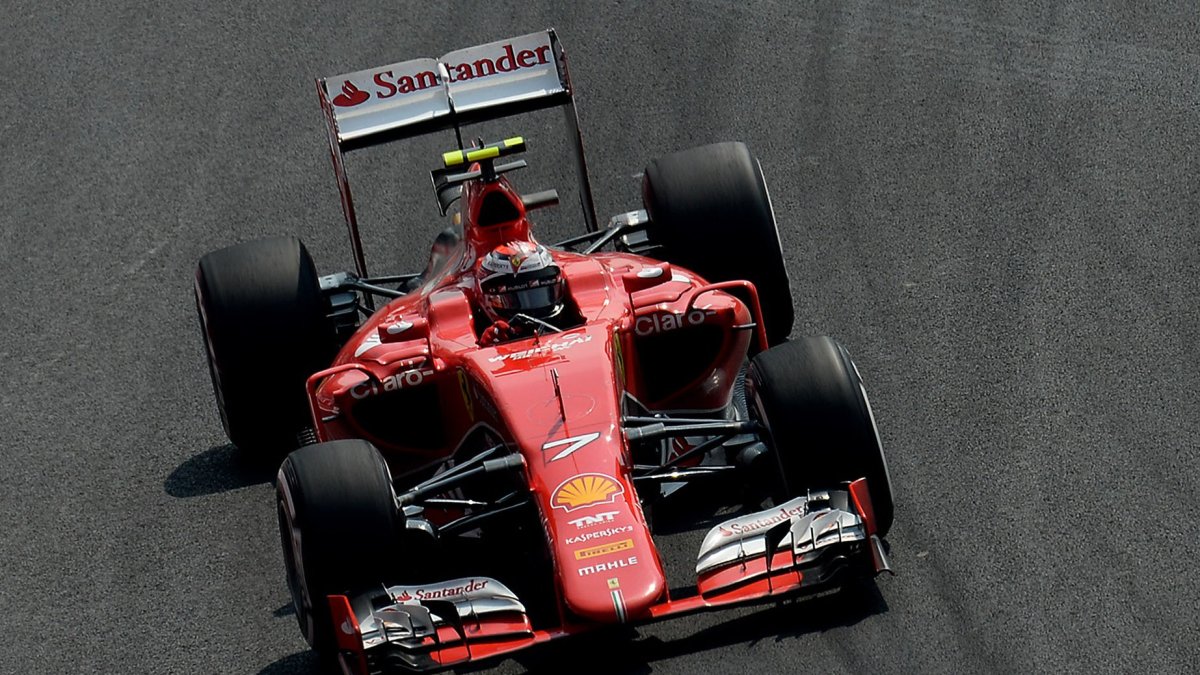 Kimi Räikkönen v Mexiku