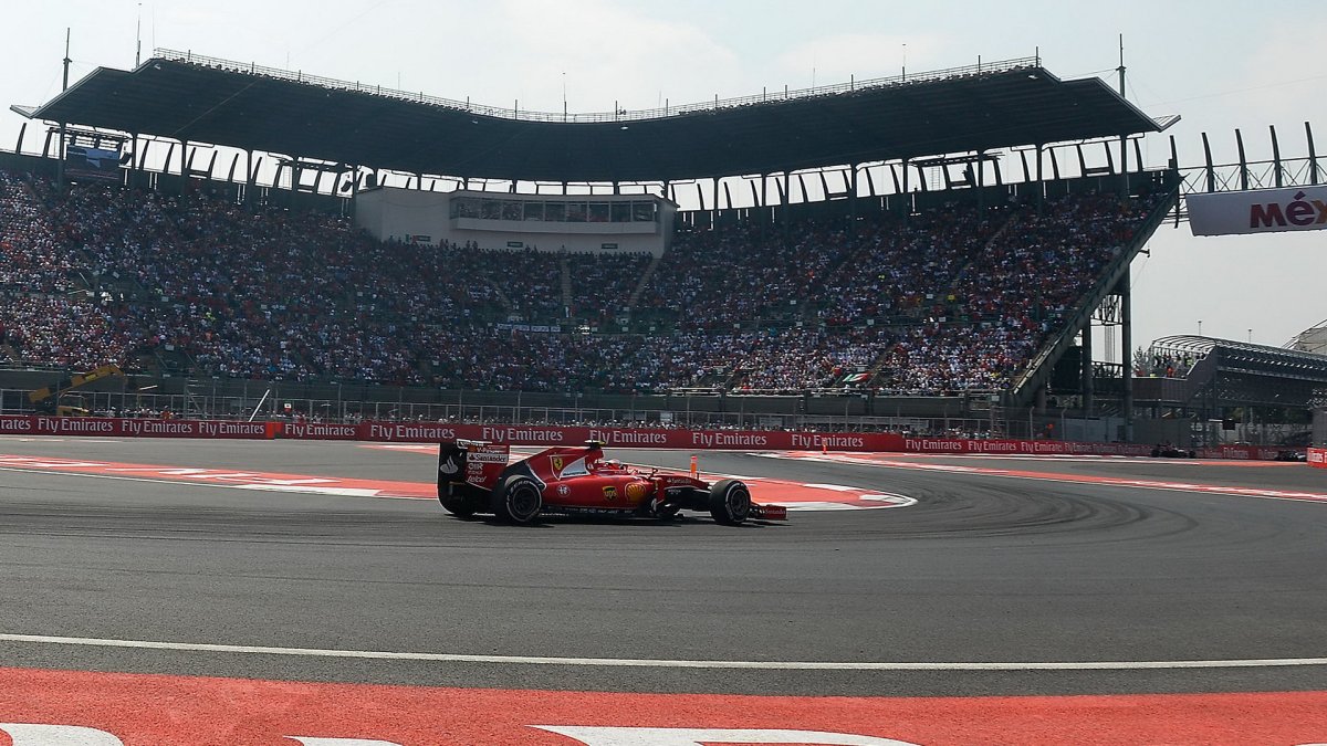 Kimi Räikkönen v Mexiku