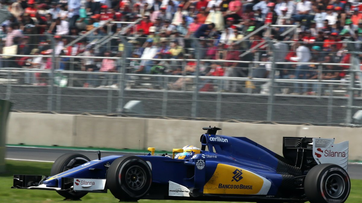 Marcus Ericsson v Mexiku