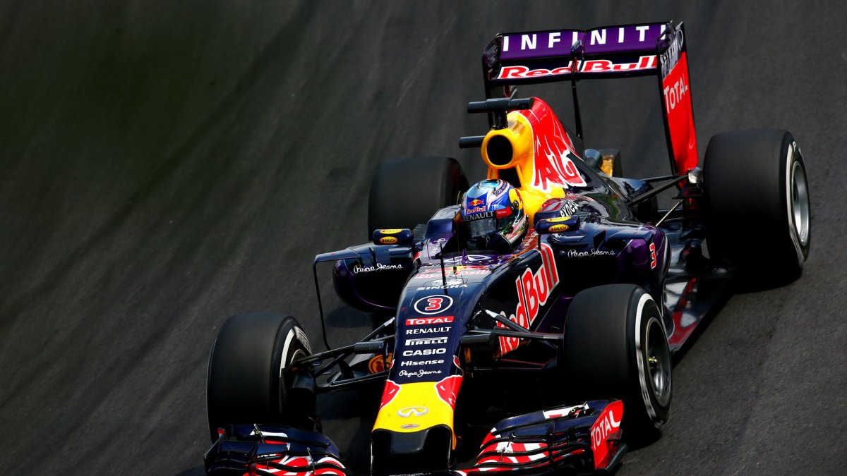 Daniel Ricciardo v Brazílii