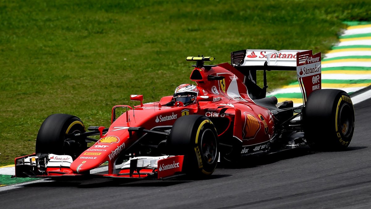 Kimi Räikkönen v Brazílii