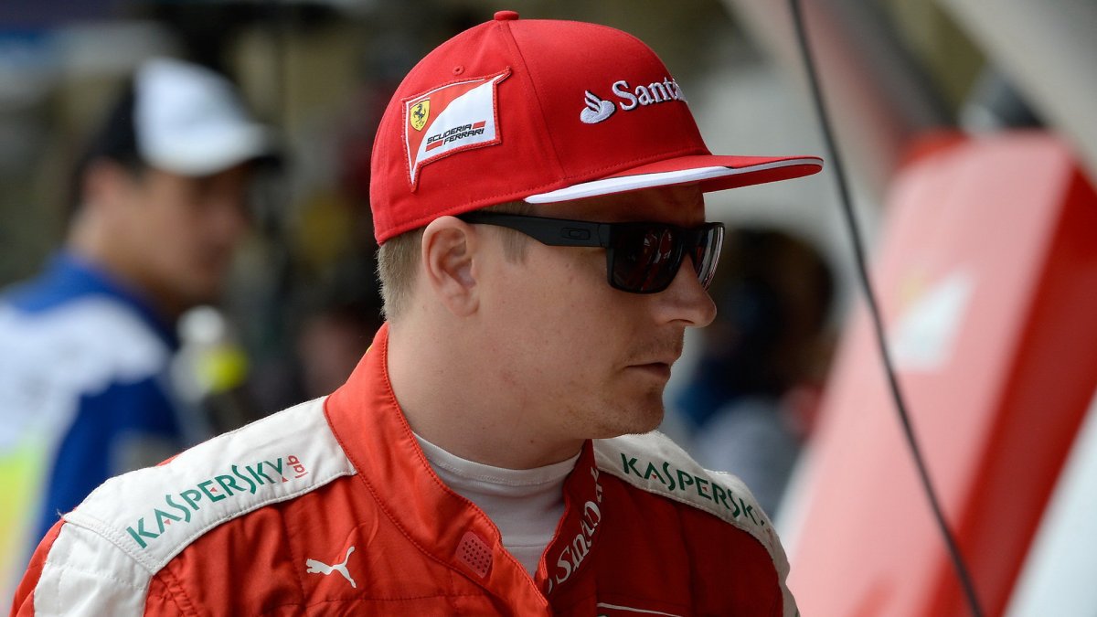 Kimi Räikkönen v Brazílii