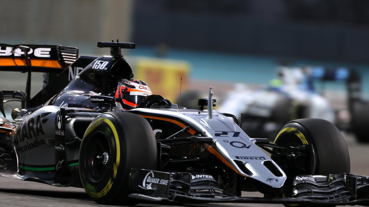 Nico Hülkenberg v Abú Zabí