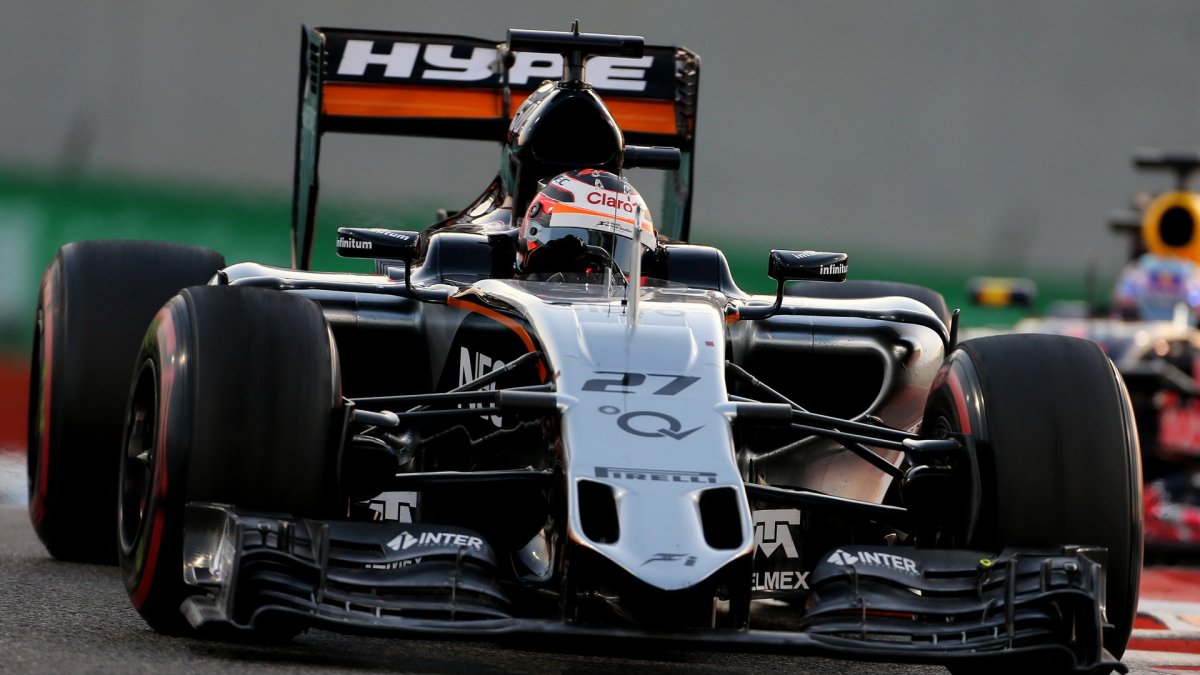 Nico Hülkenberg v Abú Zabí