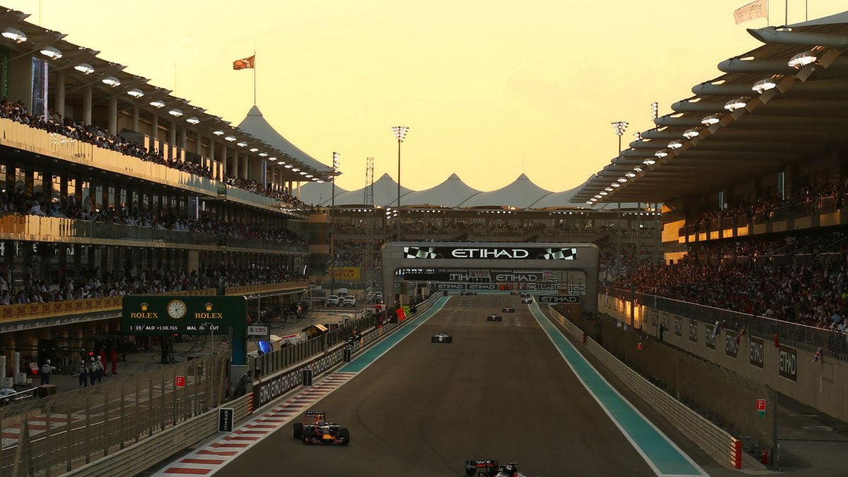 Nico Hülkenberg v Abú Zabí