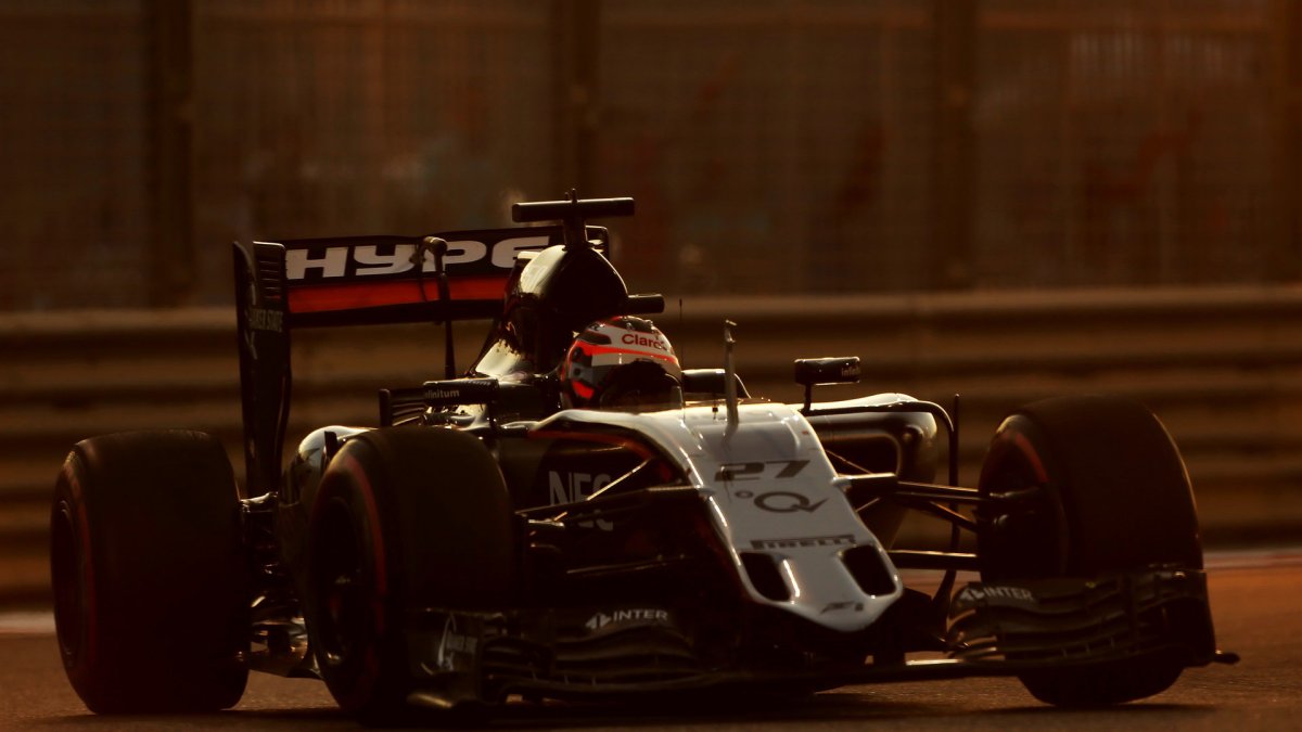 Nico Hülkenberg v Abú Zabí